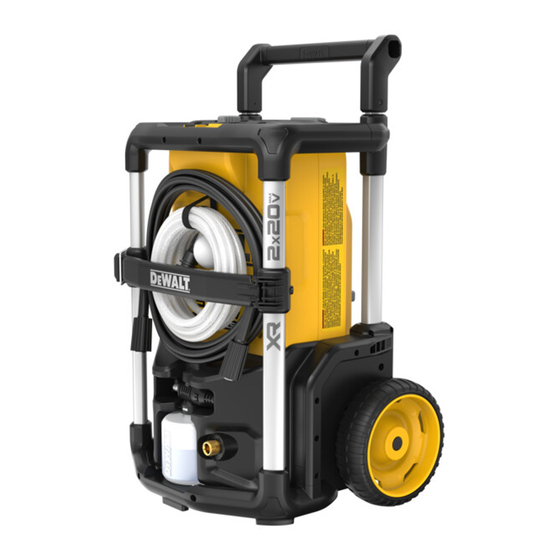 DeWalt DCPW1600 Manual De Instrucciones
