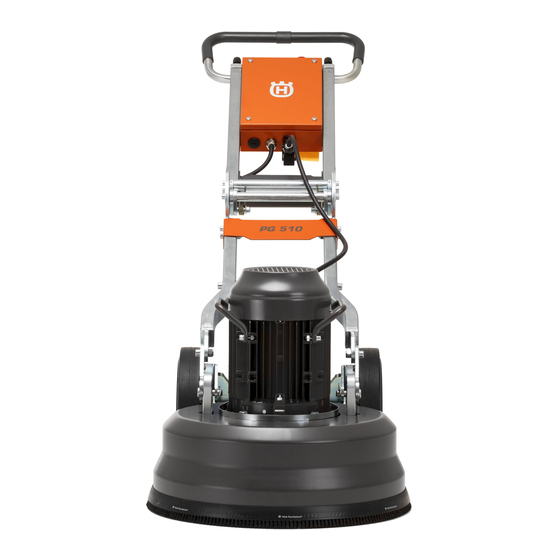 Husqvarna PG 510 Manual Del Usuario