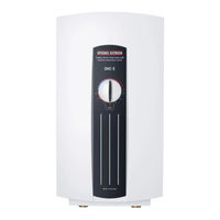Stiebel Eltron DHC-E 11 Manual De Operación E Instalación