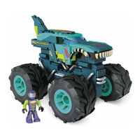 Mega Hot Wheels MONSTER TRUCKS MEGA-WREX MONSTER TRUCK Manual De Instrucciones