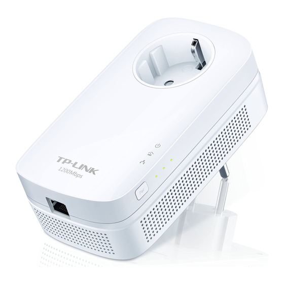 TP-Link TL-PA8010P Manual De Instrucciones