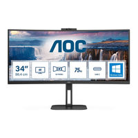 AOC CU34V5CW/BK Manual Del Usuario