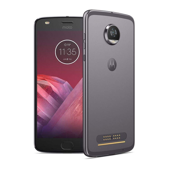 Lenovo Moto Z2 Play Manual Del Usuario