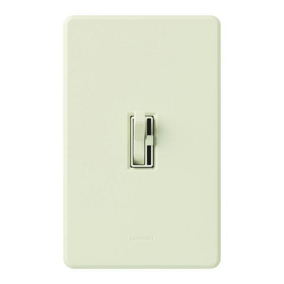 Lutron Ariadni Manual Del Usuario