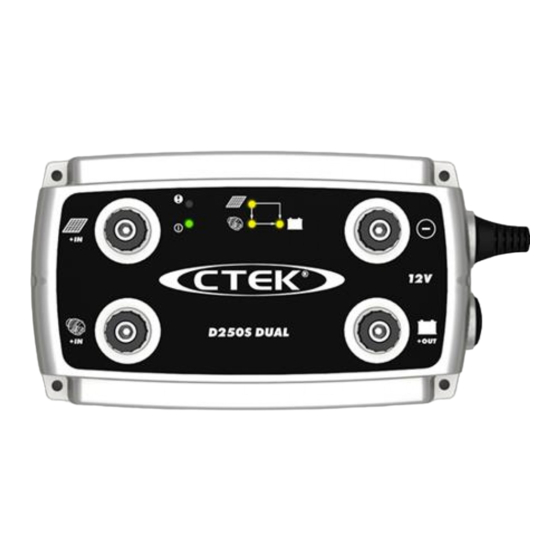 CTEK D250S DUAL Manual Del Usuario