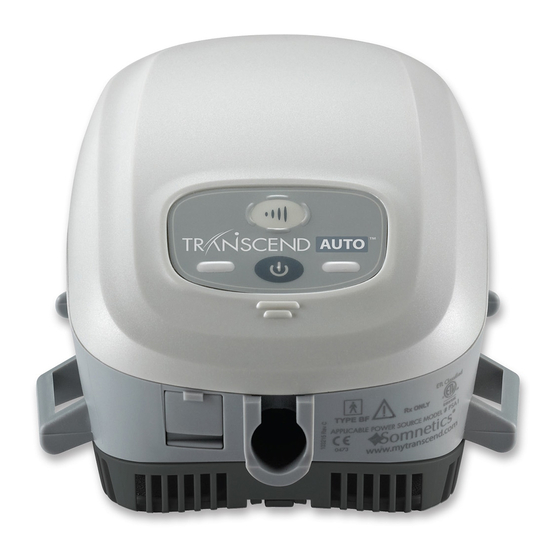 Somnetics Transcend AUTO Guía Rápida