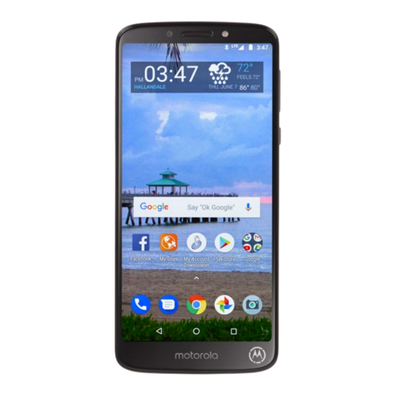 Motorola moto e5 Manual Del Usuario