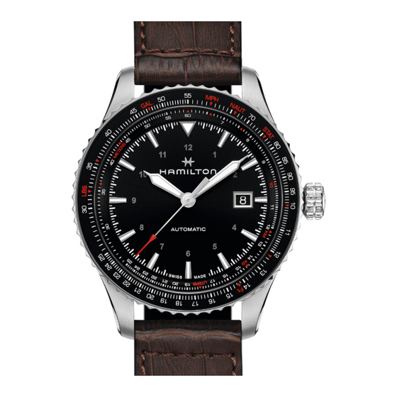 Hamilton KHAKI AVIATION CONVERTER Manual De Usuario