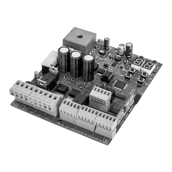 Motorline professional MC60 Manual Del Utilizador/Instalador