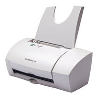 Lexmark Jetprinter Z12 Guia Del Usuario