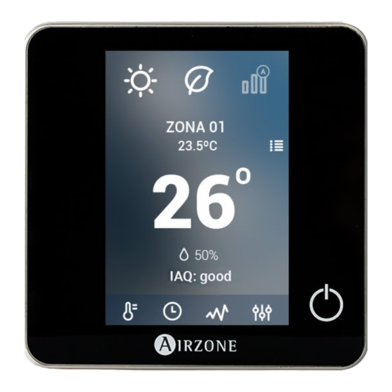 Airzone Easyzone ZS6 Manuales