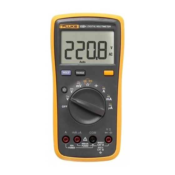 Fluke 15B Manual De Uso