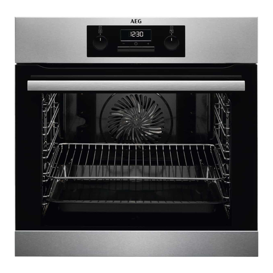 AEG BEB331010M Manual De Instrucciones