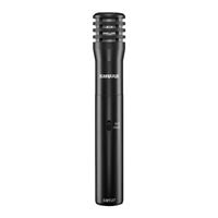 Shure SM137 Instrucciones De Uso