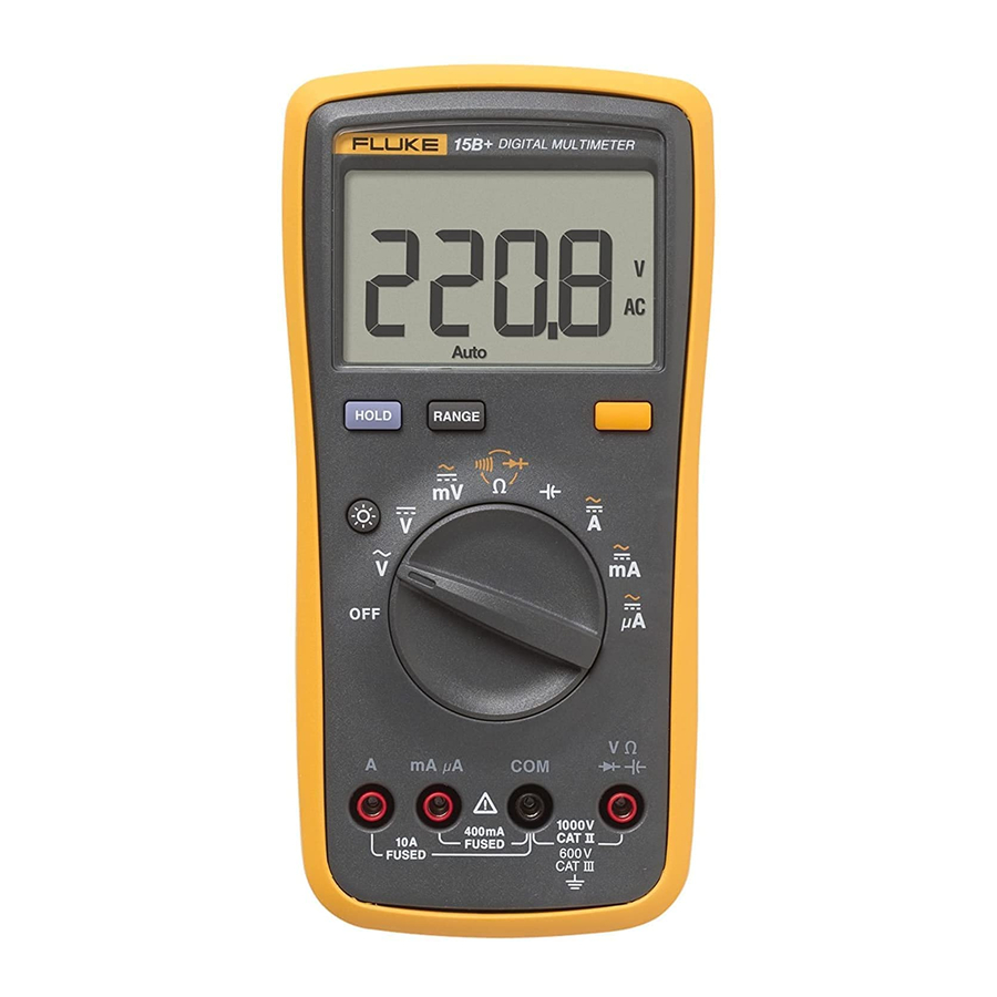 Fluke 15B+ 17B+ 18B+