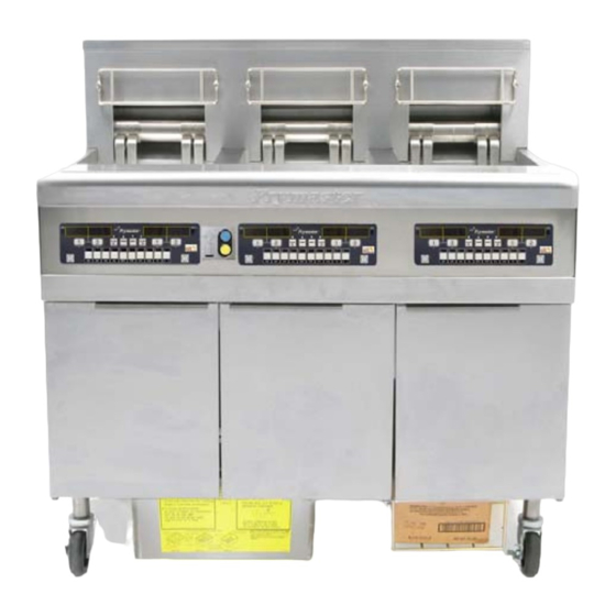 Frymaster LOV GEN II BIELA14 Serie Manual De Servicio  Y Repuestos