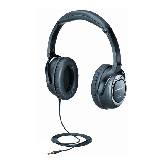 Blaupunkt Comfort 112 Noise Cancelling Manuales