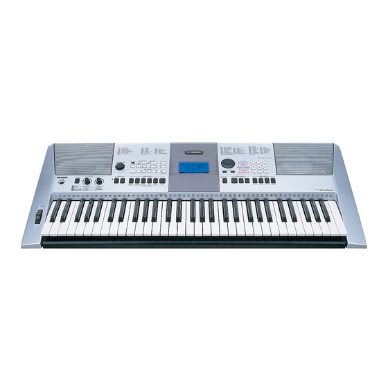 Yamaha PSR-E413 Manuales