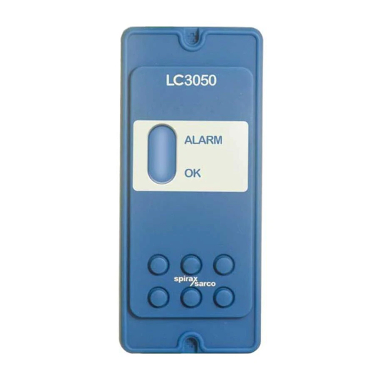 Spirax Sarco LC3050 Instrucciones De Instalación Y Mantenimiento