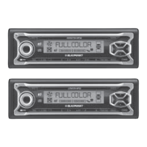 Blaupunkt Kingston MP35 Instrucciones De Manejo