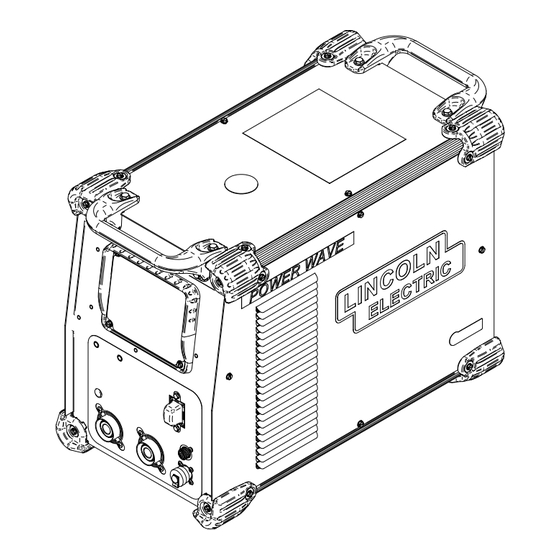 Lincoln Electric POWER WAVE S350 Manual Del Operador