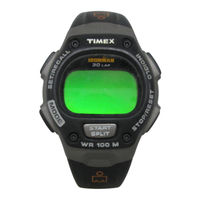Timex W-89 Manual Del Usuario