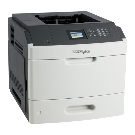 Lexmark MS711 Manual Del Usuario