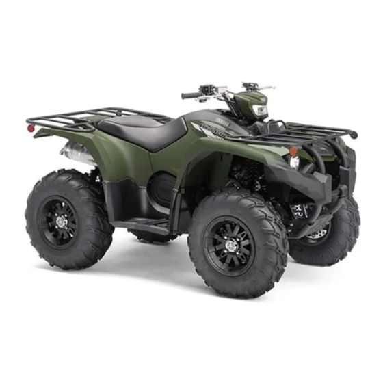 Yamaha KODIAK 450 2014 Manuales