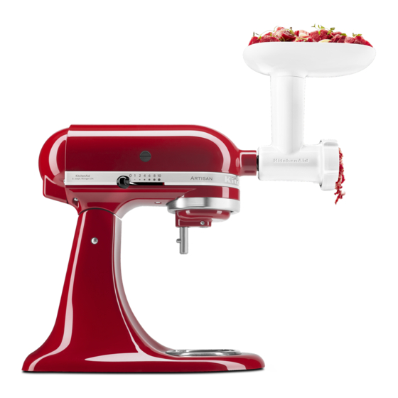 KitchenAid 5KSMFGA Manual Del Propietário