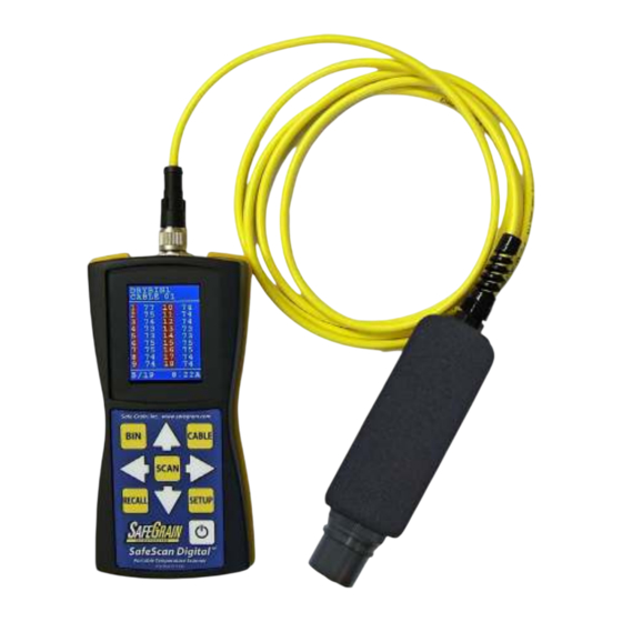 Safe-grain SafeScan Manual Del Usuario
