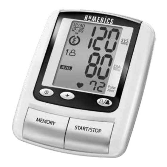 HoMedics BPA-065 Manual Del Usuario