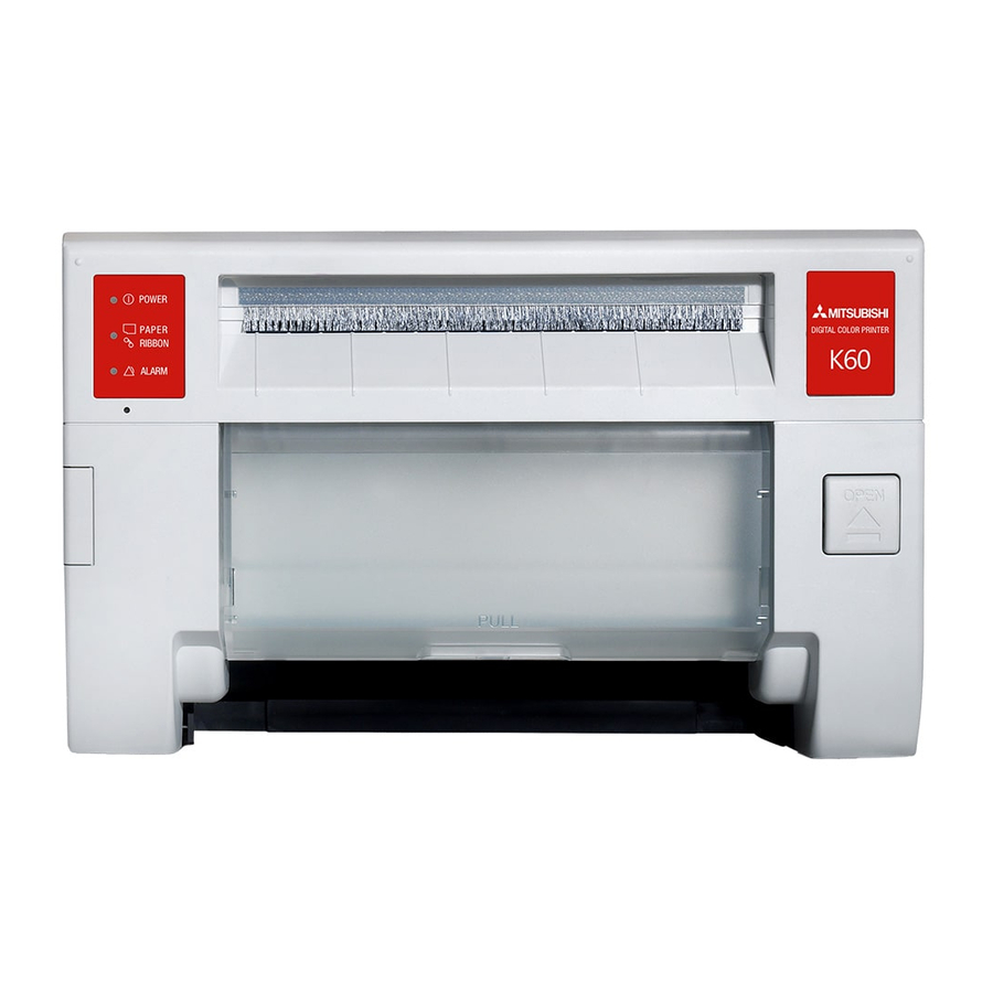 Mitsubishi Electric CP-D70DW Manual De Instrucciones