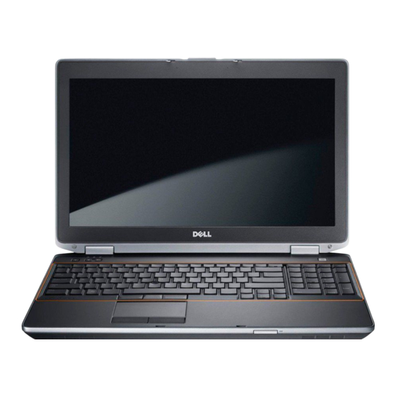 Dell Latitude E6520 Manual De Usuario