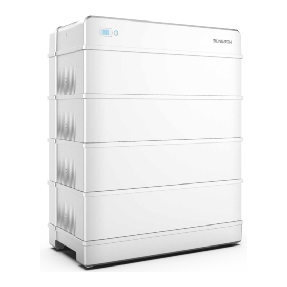 Sungrow SBR096 Manual Del Usuario