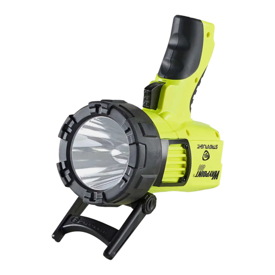 StreamLight WAYPOINT 400 Instrucciones De Funcionamiento