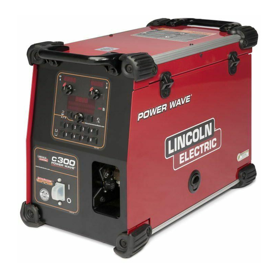 Lincoln Electric POWER WAVE C300 Manual Del Operador