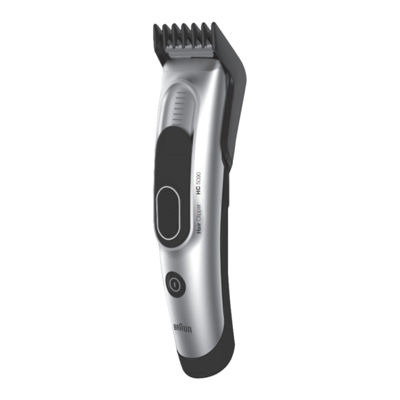 Braun HC 5090 Manual De Instrucciones