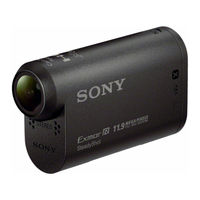 Sony HDR-AS30V Manual De Instrucciones