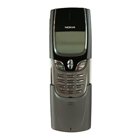 Nokia 8890 Manual Del Usuario