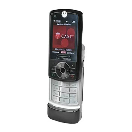 Motorola Z6c World Edition Guia Del Usuario