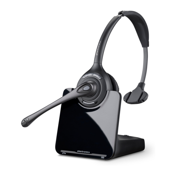 Plantronics CS510 Guia Del Usuario