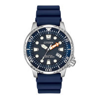 Citizen Promaster 1000 m Manual De Instrucciones