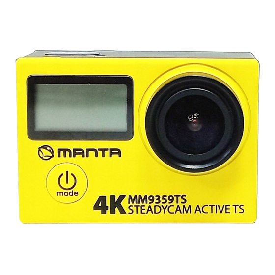 Manta STEADYCAM ACTIVE TS Manual De Usuario