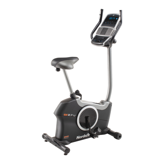 ICON Health & Fitness NordicTrack GX 2.7 U Manuales