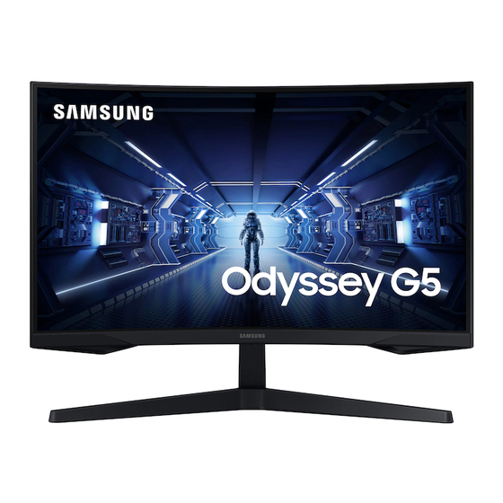 Samsung C27G5 T Serie Manual De Usuario