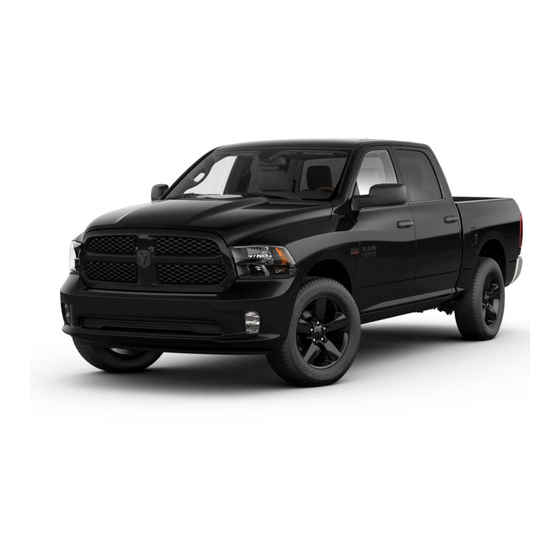 RAM TRUCK 1500 Manuales