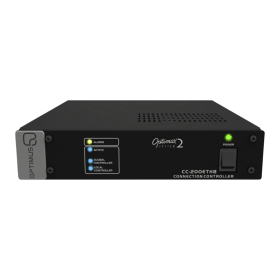 Optimus CC-200ETH8 Manual De Instalación Y Funcionamiento