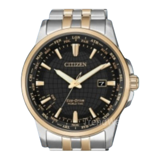 Citizen e784 Manual De Instrucciones