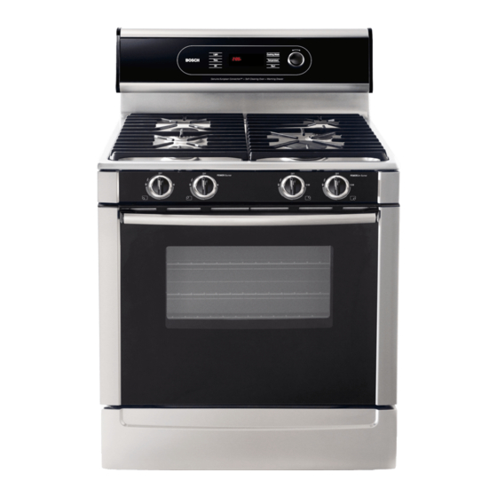Bosch HGS7052UC Manual Del Usuario