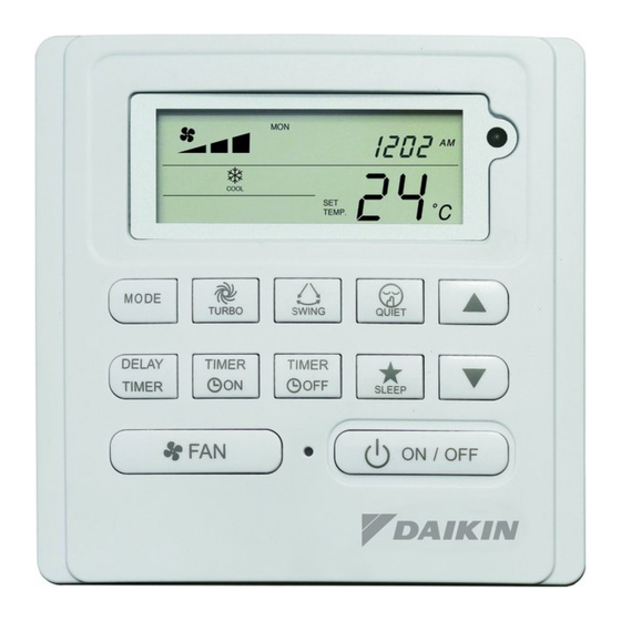 Daikin BRC51A62 Manual De Instrucciones